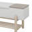 Upholstered Bench With Shoe Rack, Storage Bench With Rubber Wood Legs, Entryway Bench With Hidden Compartment-1934801033