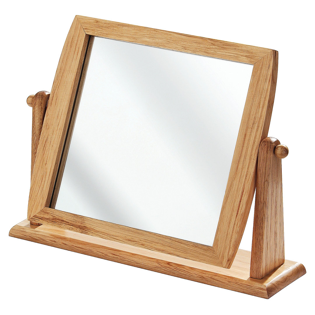 Solid Wood Rectangle Wall Mirror
