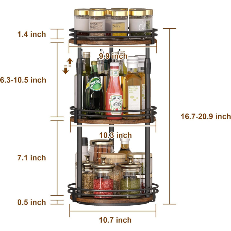 Storage Box Spice Rack