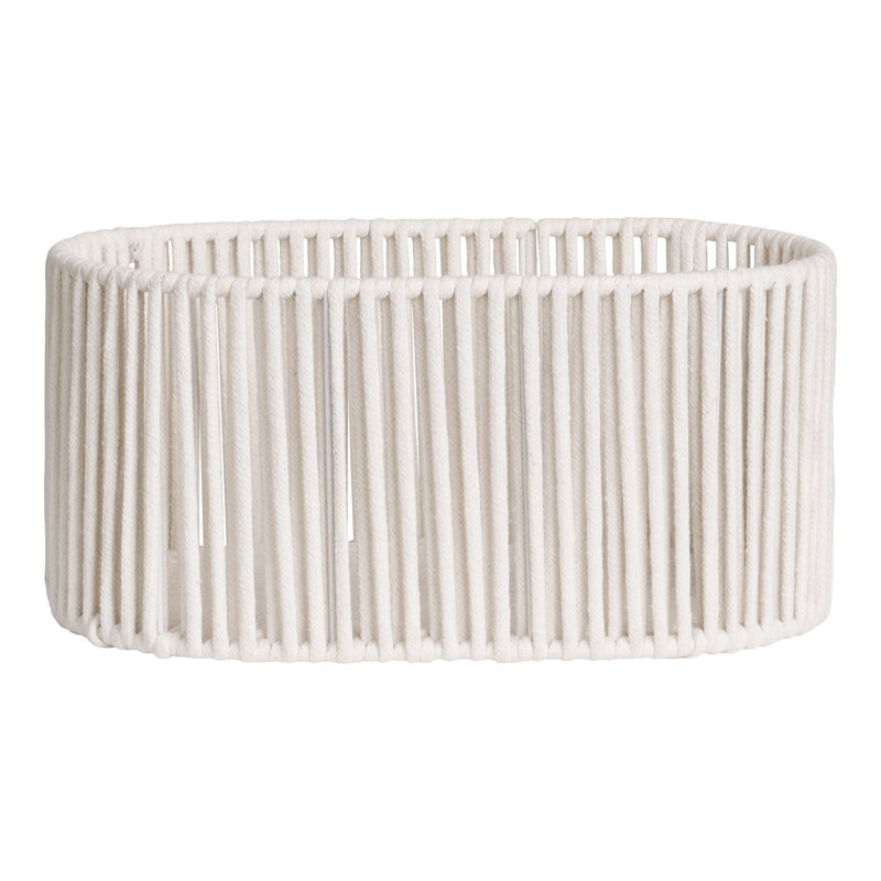 House Of Hampton Nuss Cotton Rope, Metal Decorative Basket