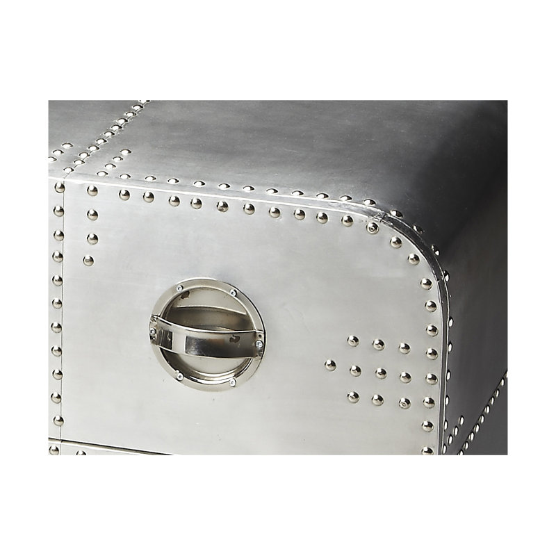 Commode décorative 2 tiroirs Woll