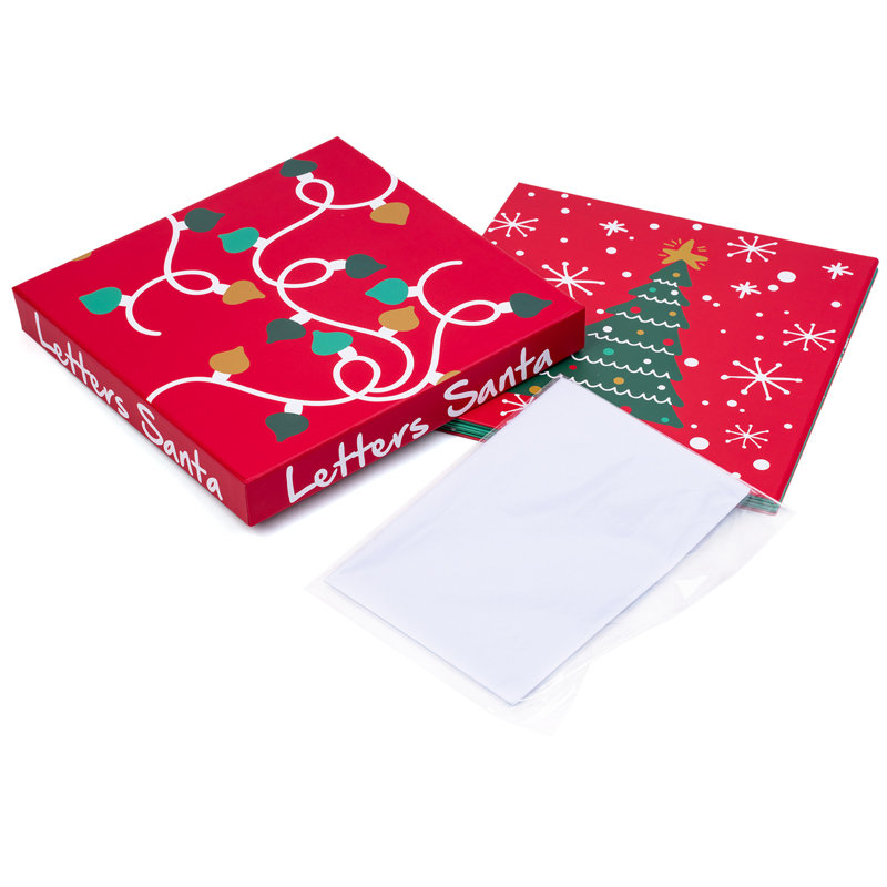 Boîte de cadeau de Noël avec couvercle