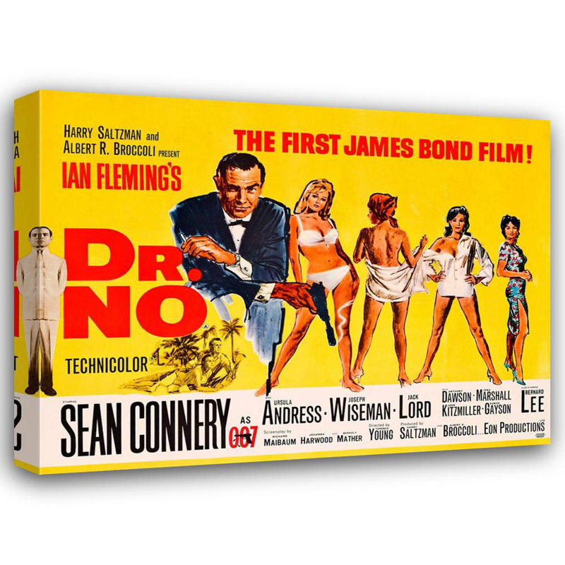 James Bond 007 Dr. No, H 14 po x l 18 po