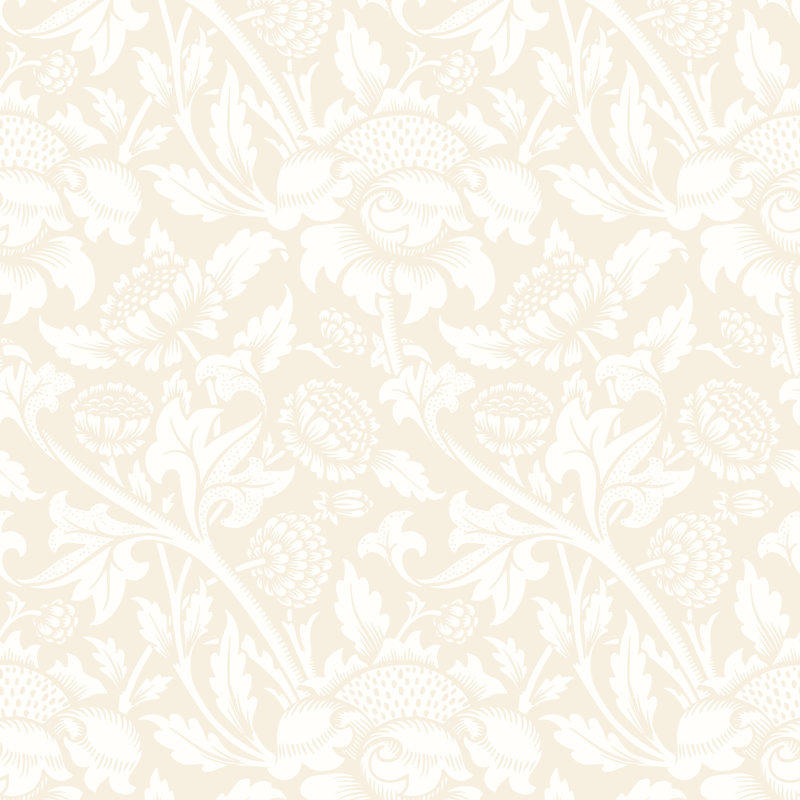Cipriano 10m x 50cm Matte Wallpaper Roll, Beige Linen