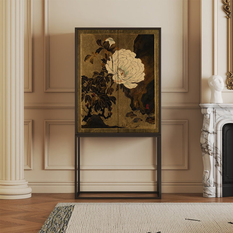 Commode française à pieds hauts rétro