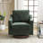 Chenille Living Room Swivel Barrel Accent Chair-1809112800