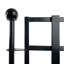 Panneau de clôture en acier 3 rails H 34 po x l 46,9 po