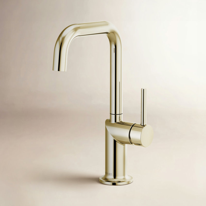 Odin® Bar Faucet with Square Spout, Polished Nickel, Lever
