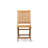 Dickinson Foldable Patio Dining Chairs - Acacia Wood, Set of 2, Natural Oil