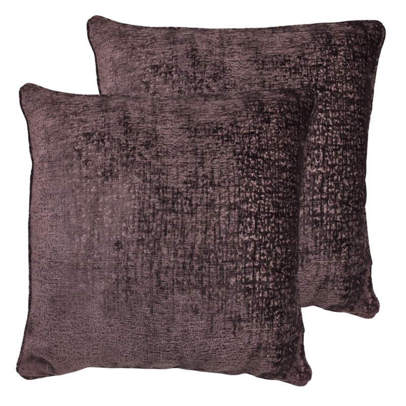 Square Cushion, Aubergine