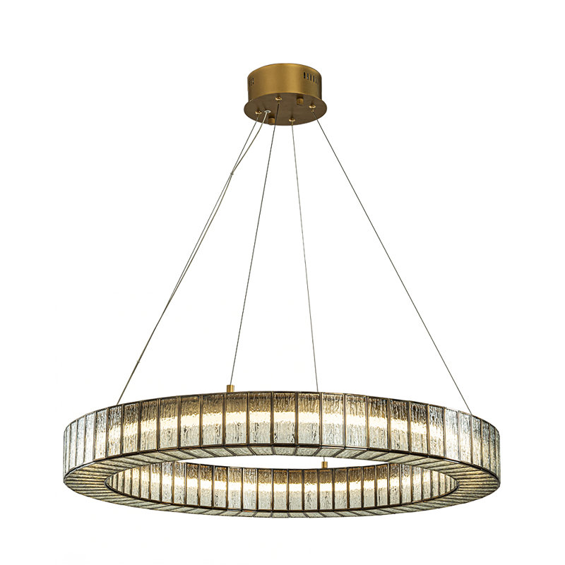 Plafonnier de style contemporain à DEL 34 po Halo