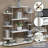 Edwin 52.5'' H x 47.25'' W No Tools Bookcase-107080579
