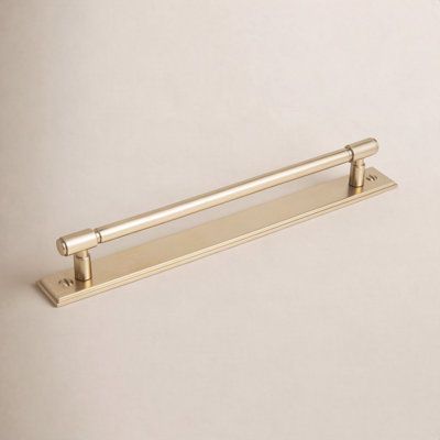 Bar Cabinet Pull with Backplate