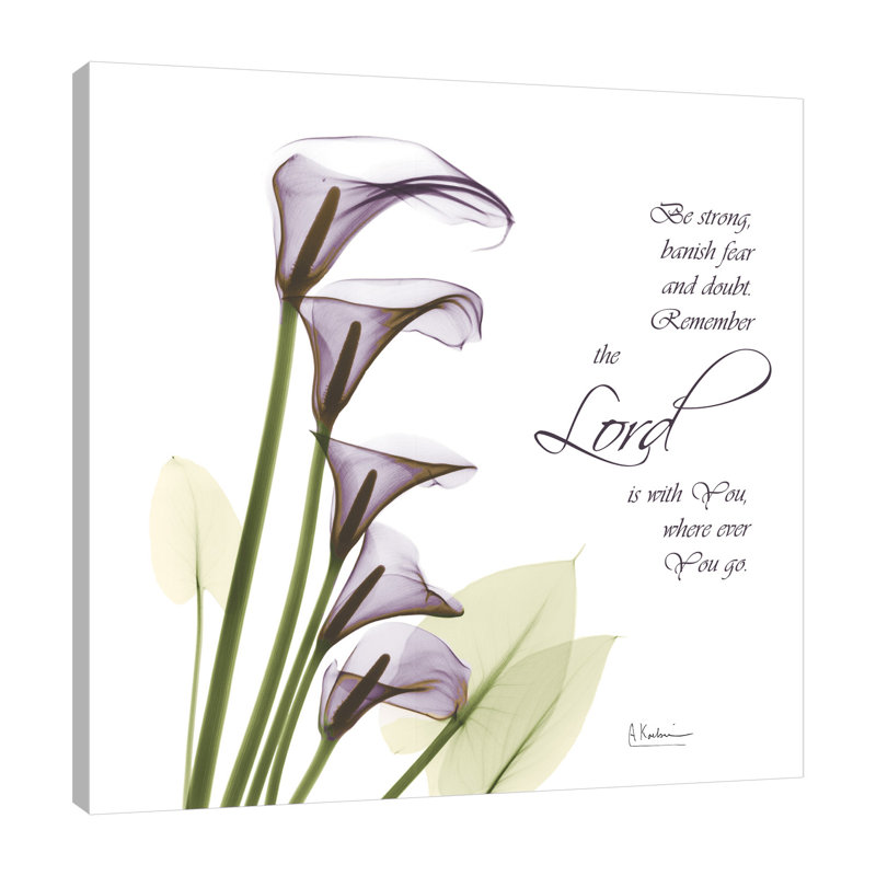 " Calla Lilies Remember ", 48" H x 48" W x 1.5" D