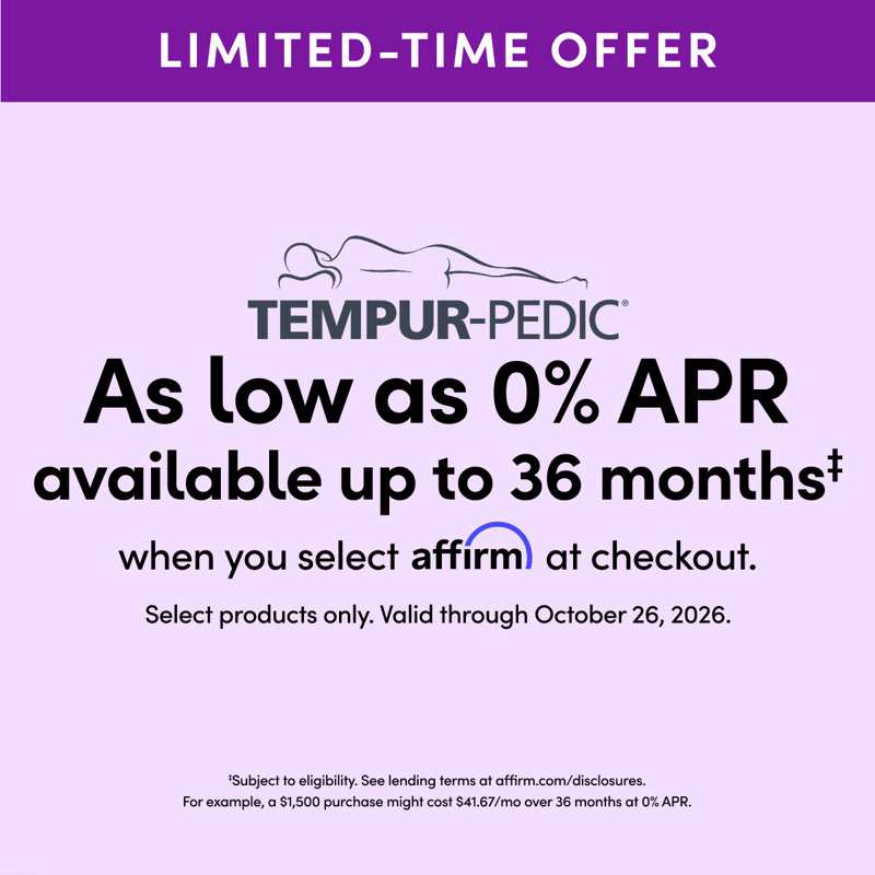 TEMPUR-LuxeAdapt® Firm 13" Mattress, Queen