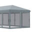 Tente avec auvent Pop Up Outsunny-128770151