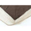 Auvent pour abri de jardin extérieur 10 pi x 10 pi - à deux niveaux, protégé, imperméable, enveloppe, couverture de patio brun, protection,