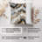 Abstract Gray Marble Geode Pattern I Modern-99959480