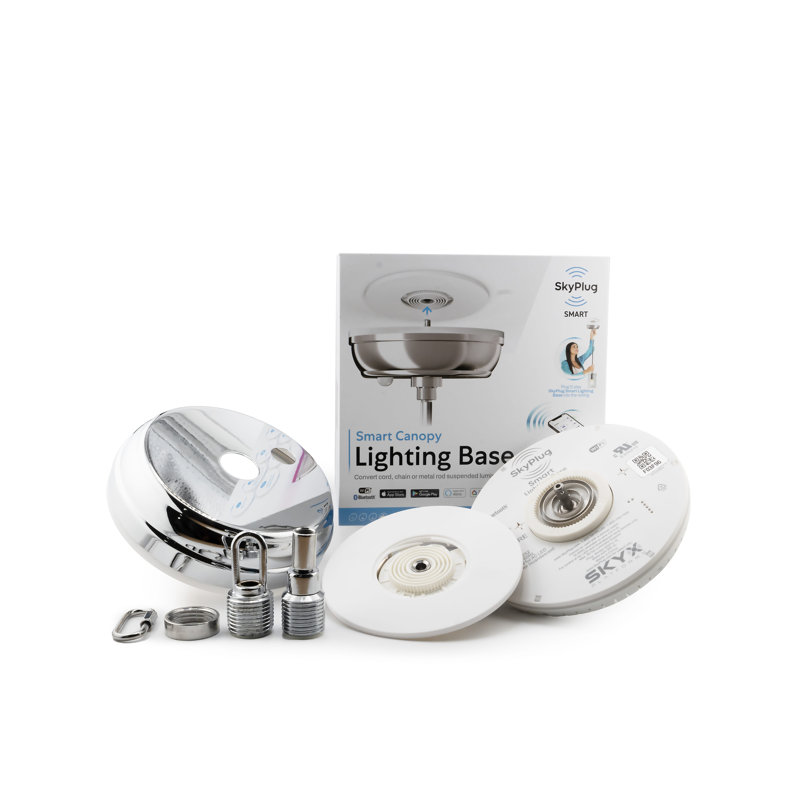 SkyPlug Smart Kit -  Easy Lighting Installation - Capella, Chrome
