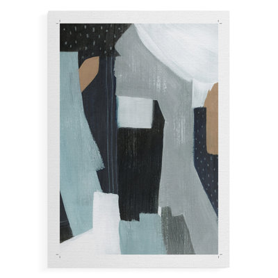 Tangerine Lagoon I - Impression sur toile seulement - NON CADRE