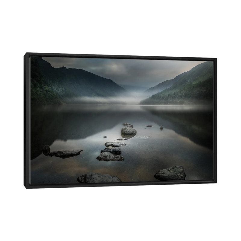 Silent Valley by David Ahern - Floater Frame Print on Canvas