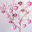 72 pièces de décorations en forme de cœur en forme de cœur pour 72 ans de la Saint-Valentin-407164075