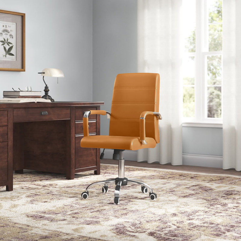 Chaise de travail Yemina, Marron