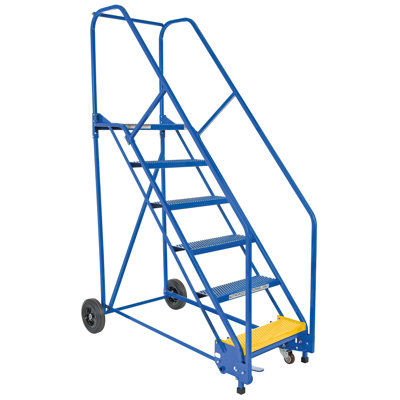 Audhumbla 6 - Step Steel Lightweight Folding Step Stool