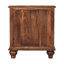 Solid Wood Rectangle Accent Cabinet