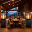 41000 Propane Standing Patio Heater(Set of 2)