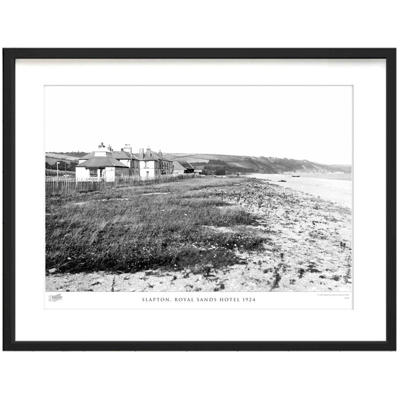 Slapton, Royal Sands Hotel 1924 by Francis Frith - Single Picture Frame Print, 45cm H x 60cm W x 2.3cm D