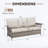 Anferney 79" Wide Patio Wicker Outdoor Sofa with Cushions with Cushions-118613188-97828443