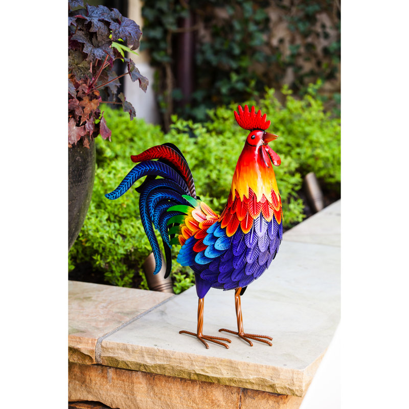 Statue de jardin coq Alue