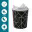 JVL Plastic Decorative Bin