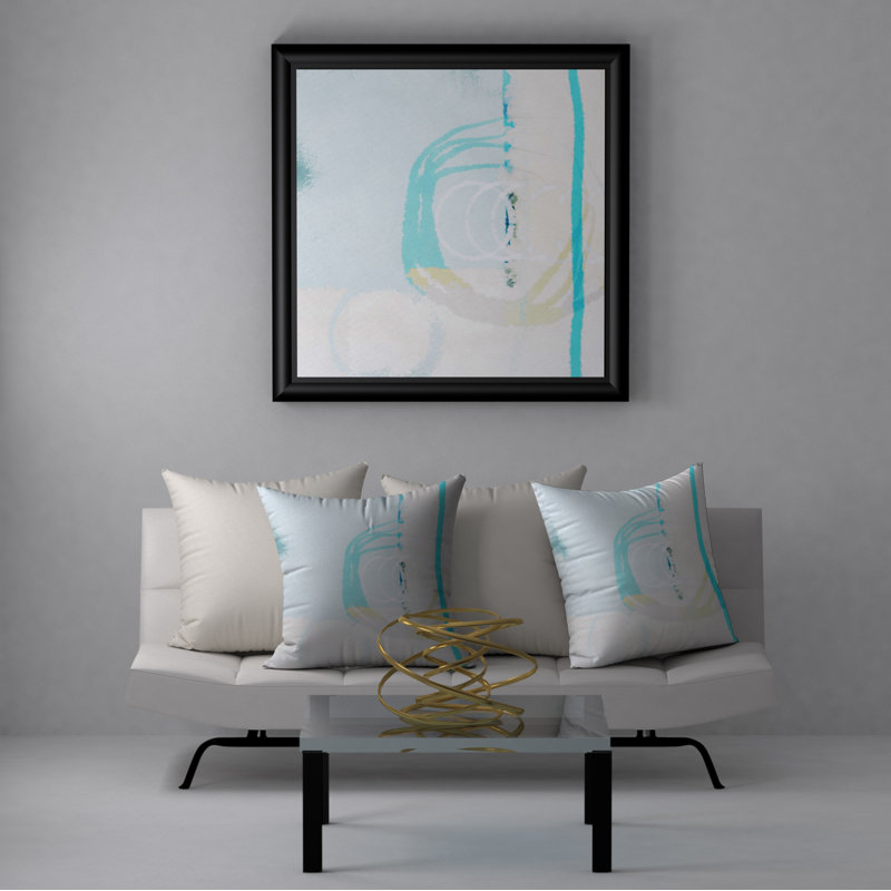 Reversible Throw Pillow, 24" x 24"