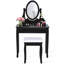 Ensemble coiffeuse et tabouret Johnny-31272148