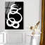 Oliver Gal Formas Inverse Abstract - Acrylic Glass Wall Art-1536958254