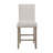 NATURAL BAR TABLE AND BAR STOOLS