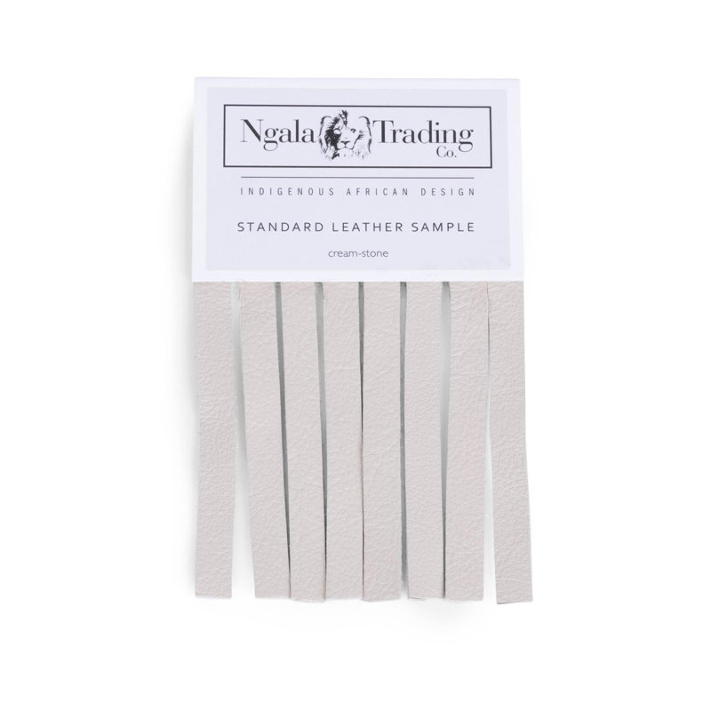 Leather Fringe Wall Sconce, Cream