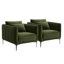 Fauteuil Rae (ensemble de 2)