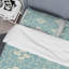 Cream Roses On Green - Ensemble de housse de couette Cabin & Lodge-2079642099