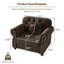 Fauteuil d'appoint Chesterfield 41,3 po Annalease-1019559109