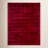 Fennel Handmade Viscose Red Rug