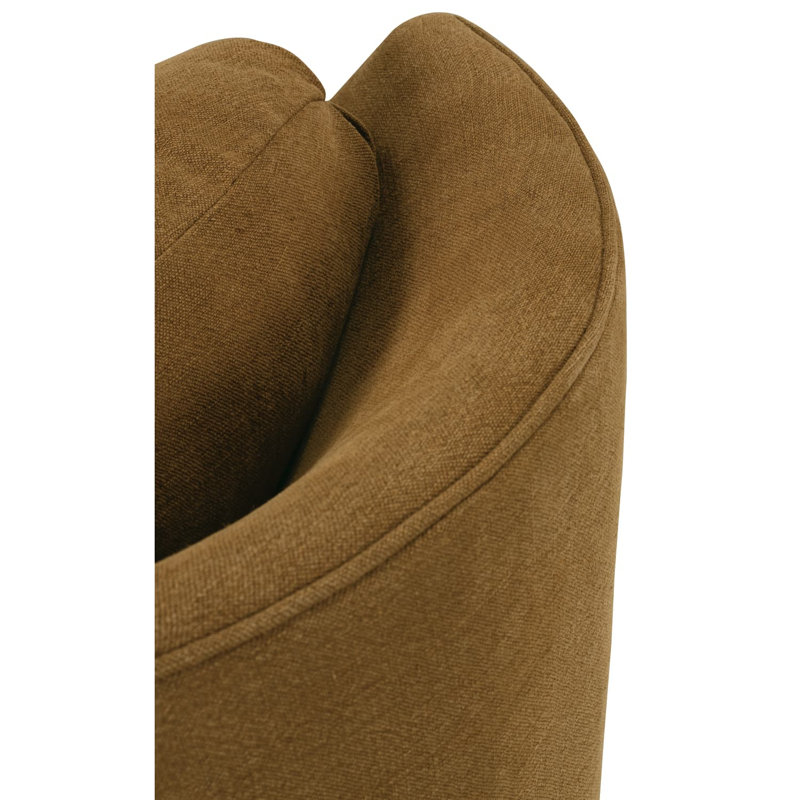 Juliet Armchair, Brown Linen