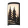 Rustic Lodge 2 - Light Flush Mounted Sconce