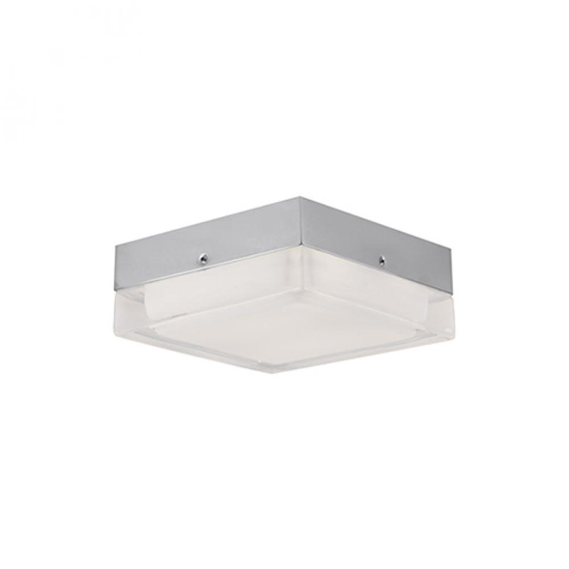 Dartmouth 1 - Light LED Flush Mount, Chrome