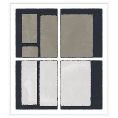 Neutral Symmetry 2 Print by Lillian August