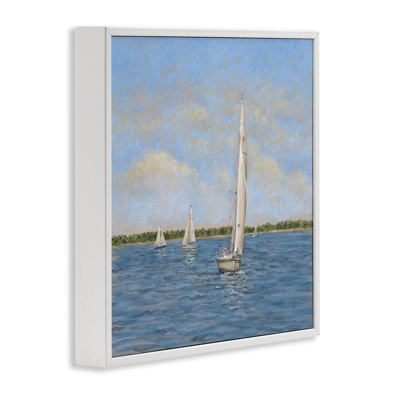 «Sailing Summer Waves», estampe numérique, conception de Tim Coffey, H 12 po x l 12 po