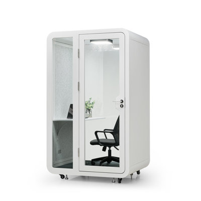 Grande salle de réunion modulaire blanche