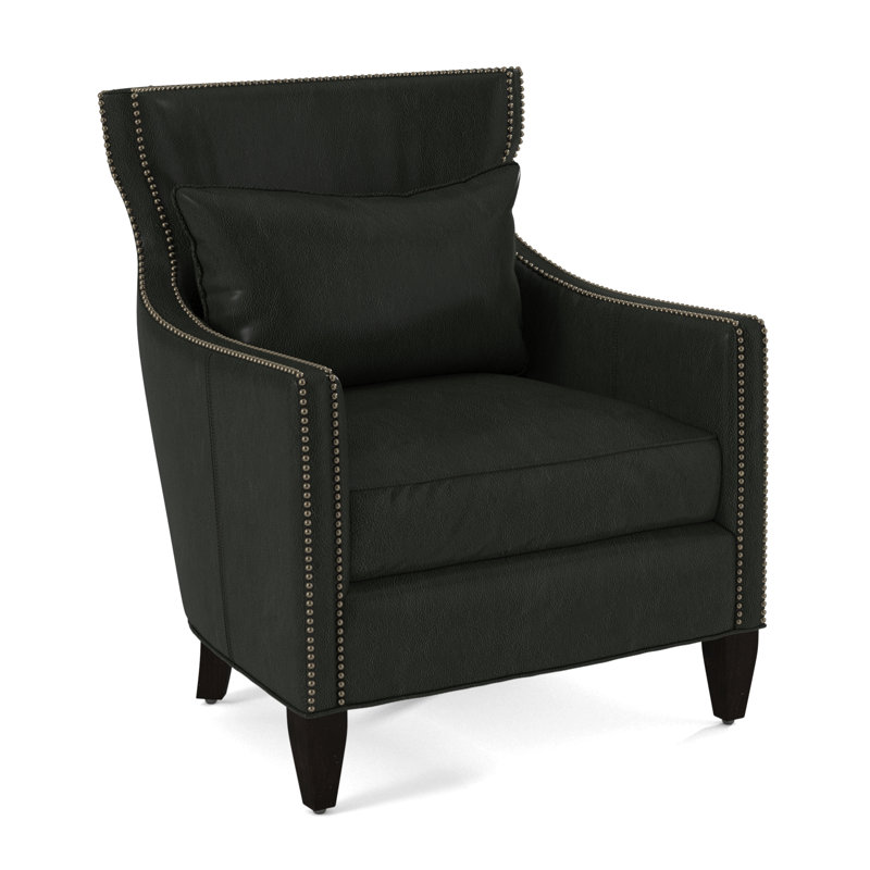 Armchair, Salvador Asphalt, White